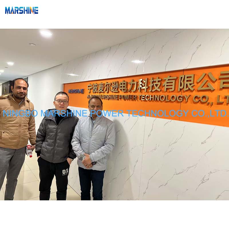 인도 고객은 방문하는 동안 Marshine과의 전략적 파트너십을 탐구합니다.