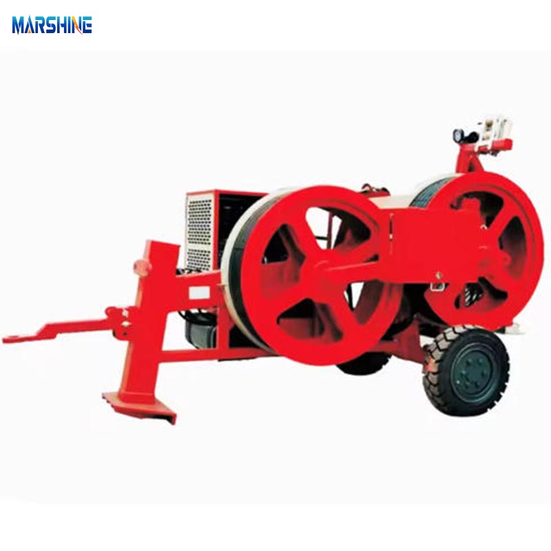 텐셔너를 당기는 이중 드럼 유압 케이블 사용 방법