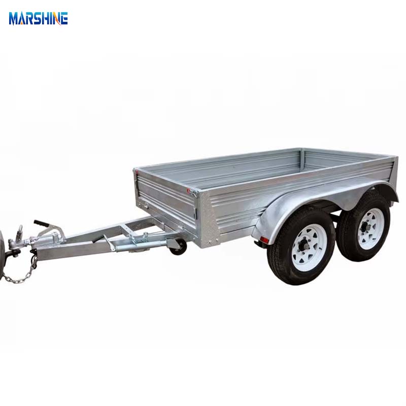 Double Axle 2Ton 합금강 유틸리티 트레일러 판매